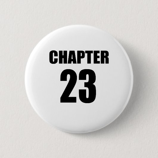Badge Rond 5 Cm Chapitre 23 Anniversaire (Devant)