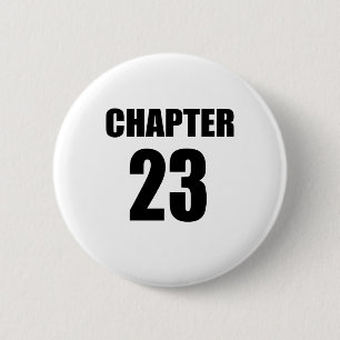 Badge Rond 5 Cm Chapitre 23 Anniversaire