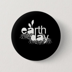 Badge Rond 5 Cm Chaque jour est jour de la terre