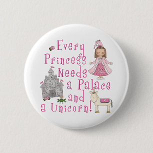 Badge Rond 5 Cm Chaque princesse