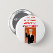 Badge Rond 5 Cm charabia (Devant & derrière)