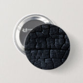 Badge Rond 5 Cm Charbon de bois brûlé (Devant & derrière)