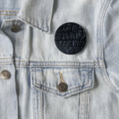 Badge Rond 5 Cm Charbon de bois brûlé (En situation)