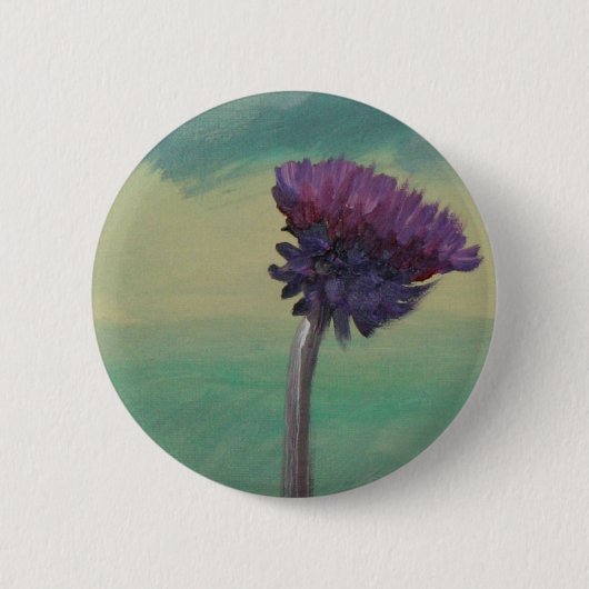 Badge Rond 5 Cm "Chardon " (Devant)