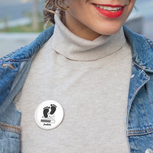 Badge Rond 5 Cm Chargement de bébé