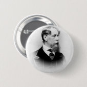 Badge Rond 5 Cm Charles Dickens (Devant & derrière)