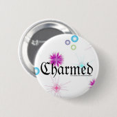 Badge Rond 5 Cm Charmé (Devant & derrière)
