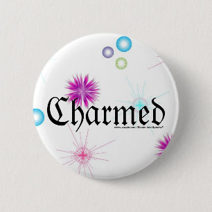 Badge Rond 5 Cm Charmé