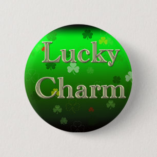 Badge Rond 5 Cm Charme chanceux