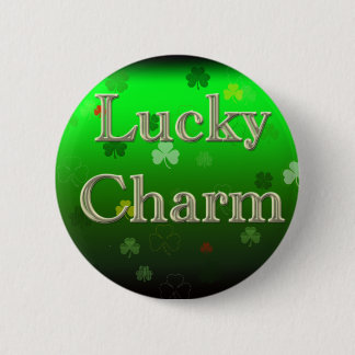 Badge Rond 5 Cm Charme chanceux