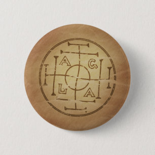 Badge Rond 5 Cm Charmes magiques de magie de longue vie de