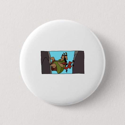 Badge Rond 5 Cm Chasm Emperor X27 S New Groove Clic (Devant)