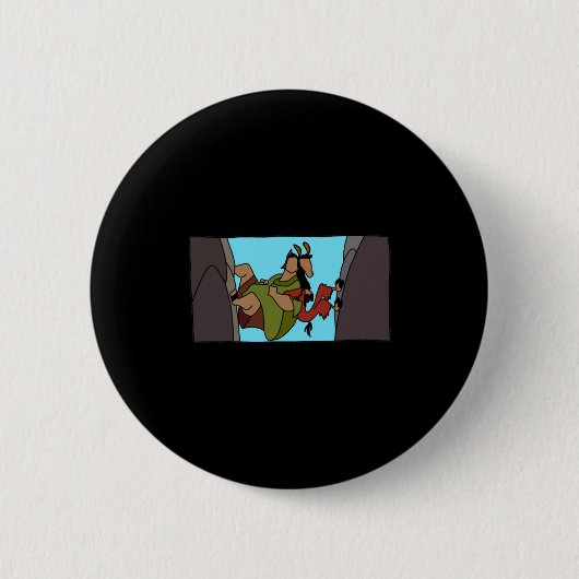 Badge Rond 5 Cm Chasm Emperor X27 S New Groove Clic  (Devant)