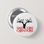 BADGE ROND 5 CM CHASSE DE CERFS COMMUNS (Devant & derrière)