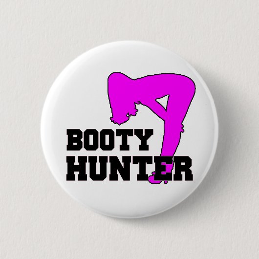 Badge Rond 5 Cm Chasseur de butin (Devant)