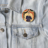 Badge Rond 5 Cm Chasseur de Jon ? (En situation)
