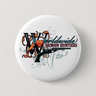 Badge Rond 5 Cm Chasseurs mondiaux de démon