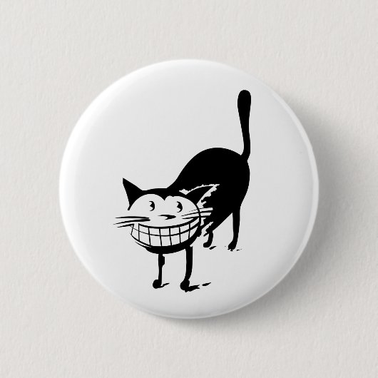 Badge Rond 5 Cm Chat à grains (Devant)