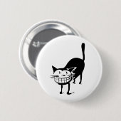 Badge Rond 5 Cm Chat à grains (Devant & derrière)