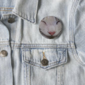 Badge Rond 5 Cm Chat couché (En situation)