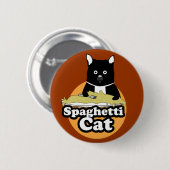 Badge Rond 5 Cm Chat de spaghetti (Devant & derrière)