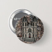 Badge Rond 5 Cm Château (Devant & derrière)