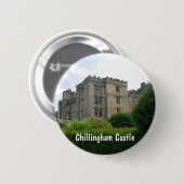 Badge Rond 5 Cm Château de Chillingham (Devant & derrière)