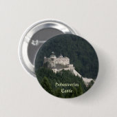 Badge Rond 5 Cm Château de Hohenwerfen (Devant & derrière)