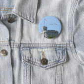 Badge Rond 5 Cm Château de Windsor (En situation)