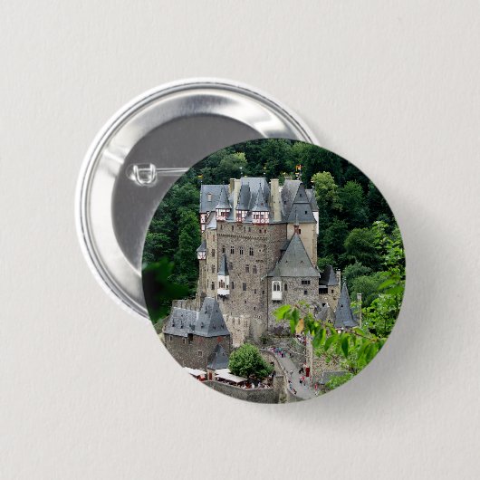 Badge Rond 5 Cm Château d'Eltz (Devant & derrière)