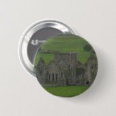 Badge Rond 5 Cm Château Irlande (Devant & derrière)