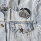Badge Rond 5 Cm chaton de sommeil (En situation)