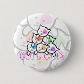 BADGE ROND 5 CM CHATS MIGNONS (Devant)