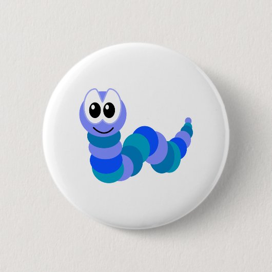 Badge Rond 5 Cm Chatte chenille Goofkins (Devant)