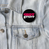 Badge Rond 5 Cm Chaud. (En situation)