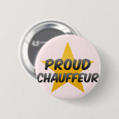 Badge Rond 5 Cm Chauffeur fier (Devant & derrière)