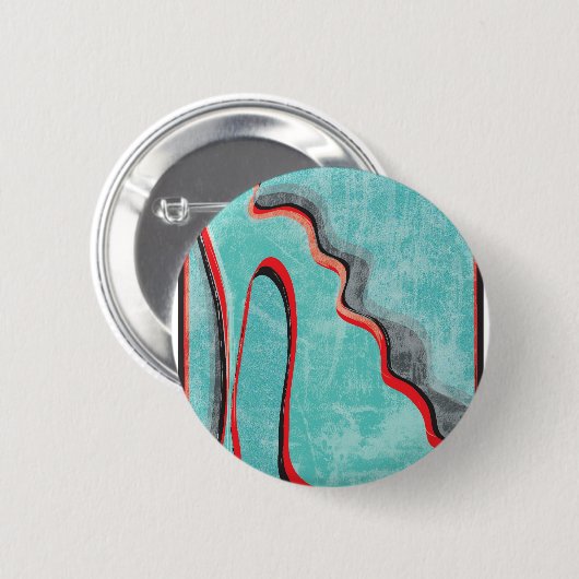 Badge Rond 5 Cm Chaussure de Tiffany (Devant & derrière)