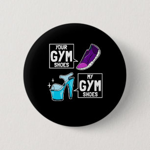 Badge Rond 5 Cm Chaussures de gym Ballet Dancer