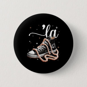 Badge Rond 5 Cm Chaussures Mignonnes Chemises Je Comprends L'Ignme