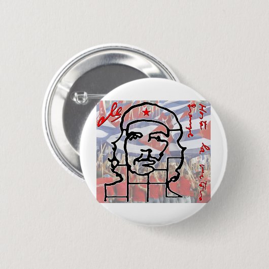 Badge Rond 5 Cm Che (Devant & derrière)