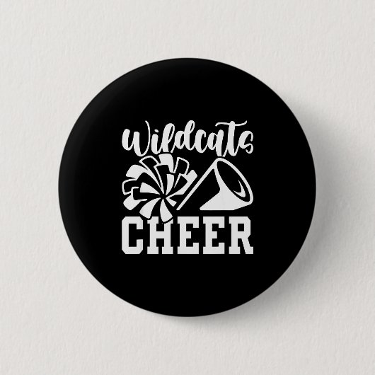 Badge Rond 5 Cm Cheer Wilats Back To School Srit (Devant)