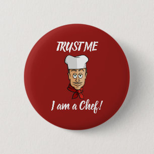 Badge Rond 5 Cm Chef
