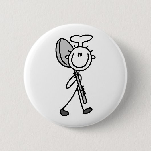 Badge Rond 5 Cm Chef à la cuillère (Devant)