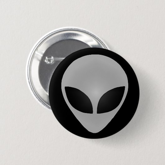 Badge Rond 5 Cm Chef Alien (Devant & derrière)
