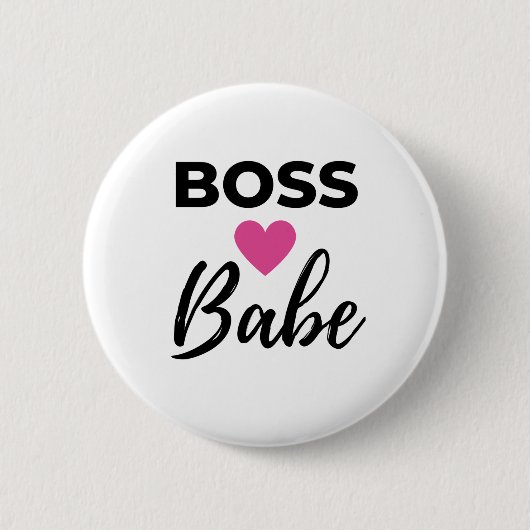 Badge Rond 5 Cm Chef Babe 2 (Devant)