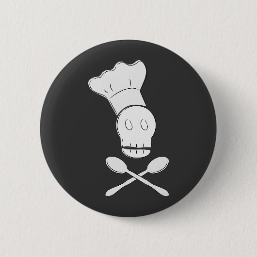 Badge Rond 5 Cm Chef de pirate (Devant)