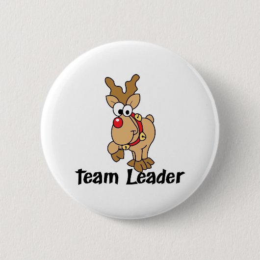 Badge Rond 5 Cm Chef d'équipe (Devant)