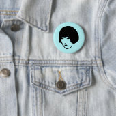 Badge Rond 5 Cm Chef femme (En situation)