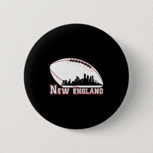 Badge Rond 5 Cm Chemise Angleterre Ville Skyline
