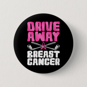 Badge Rond 5 Cm Chemise anti-cancer du sein Conception du cancer d